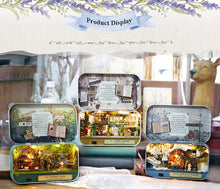 Load image into Gallery viewer, Swars Box Theatre Dollhouse Furniture Miniature Toy DIY miniature Doll house Furnitures LED Light Toys for Children Birthday Gift