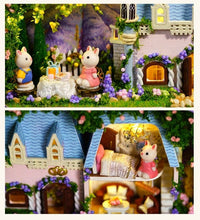 Load image into Gallery viewer, Swars Box Theatre Dollhouse Furniture Miniature Toy DIY miniature Doll house Furnitures LED Light Toys for Children Birthday Gift