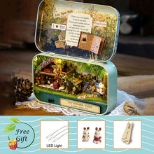 Load image into Gallery viewer, Swars Box Theatre Dollhouse Furniture Miniature Toy DIY miniature Doll house Furnitures LED Light Toys for Children Birthday Gift