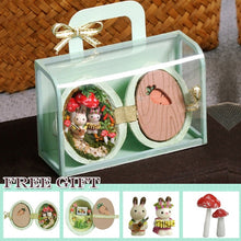 Load image into Gallery viewer, Swars Box Theatre Dollhouse Furniture Miniature Toy DIY miniature Doll house Furnitures LED Light Toys for Children Birthday Gift