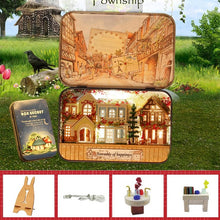 Load image into Gallery viewer, Swars Box Theatre Dollhouse Furniture Miniature Toy DIY miniature Doll house Furnitures LED Light Toys for Children Birthday Gift