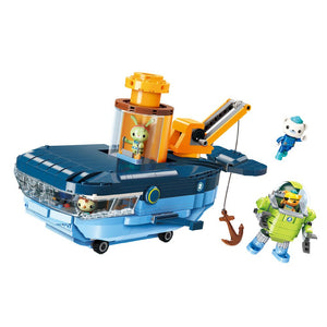 Swars Octonauts Building Block Octopod Gup Submarine Boat Oct-Pod with GUP-C GUP-E GUP-D GUP-K GUP-I Brick set for Children Gift