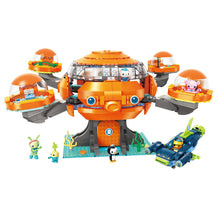 Load image into Gallery viewer, Swars Octonauts Building Block Octopod Gup Submarine Boat Oct-Pod with GUP-C GUP-E GUP-D GUP-K GUP-I Brick set for Children Gift
