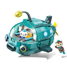 Load image into Gallery viewer, Swars Octonauts Building Block Octopod Gup Submarine Boat Oct-Pod with GUP-C GUP-E GUP-D GUP-K GUP-I Brick set for Children Gift
