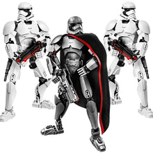 Load image into Gallery viewer, Swars Buildable Action Figure Star Wars Darth Vader Kylo Ren Chewbacca Boba Jango Fett
