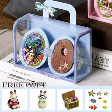 Load image into Gallery viewer, Swars Box Theatre Dollhouse Furniture Miniature Toy DIY miniature Doll house Furnitures LED Light Toys for Children Birthday Gift
